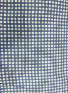 Lovely Gingham Check Cosmetic <b>Bag</b> With Ruffle Zipper Closure Multi-Function Makeup Organizer Cotton Fabric Medium Size - Product Image 6
