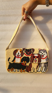 กระเป๋าคลัทช์สะพายไหล่ลายสัตว์ประดับลูกปัดทำมือ พร้อมตัวล็อคแม่เหล็ก สำหรับผู้ซื้อส่งออก OEM - Product Image 2