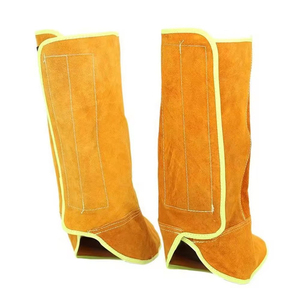 Couvre-chaussures de soudage personnalisables avec embout en acier, fermeture à sangle, anti-étincelles, résistants à la chaleur et antidérapants - Product Image 6