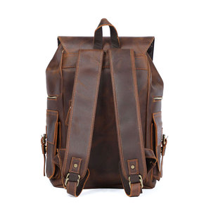 Última Llegada, Temporada de Invierno 2026, Mochilas de Cuero Genuino de Color Sólido, Precio Competitivo, Más Vendidas - Product Image 2