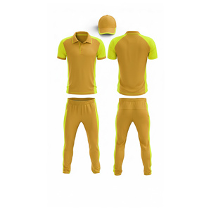 Uniforme de cricket personnalisé par sublimation, tenue d'équipe professionnelle |   Tenue complète d'équipe de cricket pour hommes, femmes et jeunes : polo et pantalon - Product Image 5