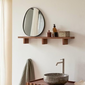 Estantes Flotantes de Madera Sheesham Hechos a Mano, Diseño Industrial de Tuberías, Minimalistas, para Sala de Estar, Función de Almacenamiento Individual, Venta al Por Mayor - Product Image 2