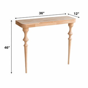 Modern Narrow <b>Console</b> <b>Table</b> for Small Spaces-Multi-functional Wood Design for Living Room Bedroom Entryway - Product Image 2