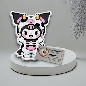 Cow Design Hello Kitty Acrylic Magnetic Lash Tile <b>Eyelash</b> Extension Tool Eco-Friendly <b>Reusable</b> Butterfly Diamond Multifunctional - Product Image 6