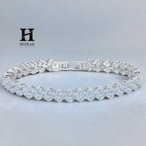 Sparkling Multi-Row Diamond Link Bracelet, High-End Fashion Jewelry for <b>Men</b>/Women - Product Image 4