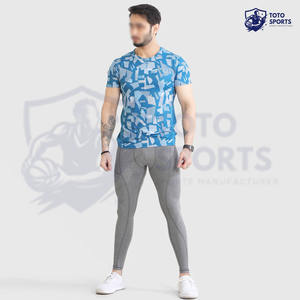 Nouvelle conception, qualité supérieure, meilleur service, haute performance, vêtements de fitness respirants, nouvelle arrivée, pantalon de compression respirant pour hommes - Product Image 3