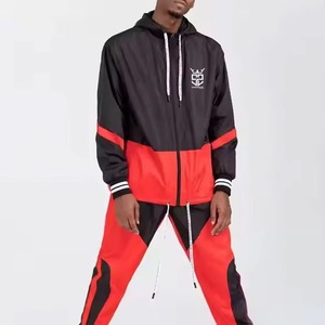 Combinaisons coupe-vent de haute qualité, couleur personnalisée, pour hommes, confortables, prix bas, vente en gros - Product Image 4