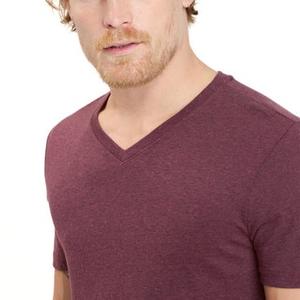 เสื้อยืดคอกว้างผู้ชาย ขายส่ง สไตล์สตรีทลำลอง แขนสั้น ซับเหงื่อ ทรงเข้ารูป ยืดได้ ผ้าฝ้าย 100% เป็นมิตรกับสิ่งแวดล้อม แห้งเร็ว - Product Image 3