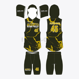 Uniformes de Fútbol Americano 7V7 de Alta Calidad, Transpirables, Tallas Grandes, para Unisex, con Nombres y Números de Equipo, Sin Mangas - Product Image 1