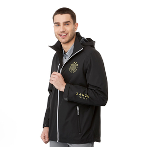 Vestes zippées pour hommes en polyester dobby respirant 100% de qualité supérieure OMMIZ, fabrication en gros, vestes d'hiver personnalisées pour hommes - Product Image 2