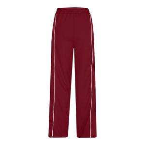 Pantalon de survêtement en molleton pour femme, taille haute, coupe droite, jambe large, taille élastique, ample, athlétique, tendance, avec poches, écologique - Product Image 4