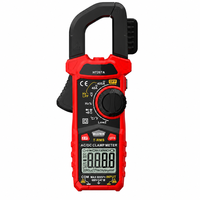 Pince ampèremétrique numérique LCD haute précision HT207A True RMS, sélection automatique de la gamme, courant DC-AC 600A, tension AC 600V, fréquence 0-10MHz
