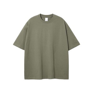T-shirt décontracté surdimensionné pour homme en coton, coupe ample, respirant, confortable, idéal pour un usage quotidien et une tenue décontractée - Product Image 2