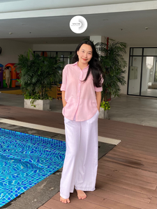 Pantalones de Lino Mezclado Listos para Enviar, No se Destiñen, No se Encogen, de Fabricante Vietnamita, OEM ODM, Buena Calidad - Product Image 2