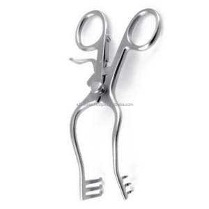 A-1 professionnel Écarteur VERITAS Weitlaner-Wullstein Écarteurs chirurgicaux à dents émoussées et pointues | instrument médical à clip hémolock - Product Image 6