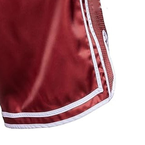 Tenue de kickboxing thaïlandaise courte pour femmes et hommes, personnalisable avec logo, matériaux légers, vente en gros, haute qualité, professionnelle, sur mesure - Product Image 4