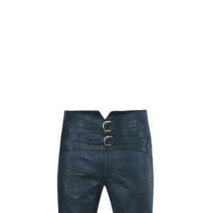 Pantalon en cuir bavarois personnalisé de haute qualité pour hommes, style urbain, coupe droite, imperméable, collection hiver 2026 – Vente en gros - Product Image 6