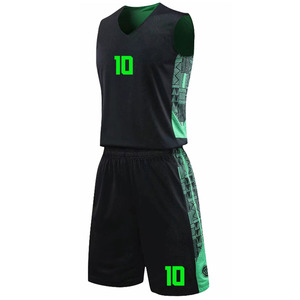 Uniformes de Baloncesto Sublimados de Verano, Casuales, de Primera Calidad, al Por Mayor, Tallas Grandes, Personalizados, 100% Poliéster Transpirable - Product Image 5