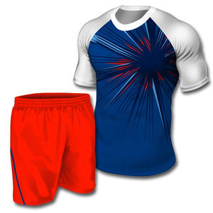 Conjunto de Uniforme de Fútbol Sublimado con Logotipo Personalizado, Uniformes de Entrenamiento de Secado Rápido, Equipación de Club, Estilo Retro, Corte 100% Automatizado - Product Image 6