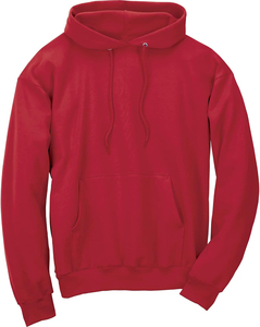 Men's <b>Red</b> Hooded Sweatshirt 100% Cotton Fleece Casual Solid Color Regular Fit Autumn Wear Men's <b>Hoodie</b> - Product Image 3
