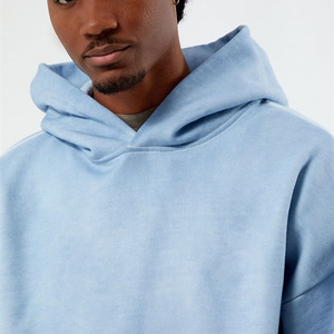 Novedad 2024: Sudaderas Extra Grandes Personalizadas 100% Algodón para Hombre, la Mejor Calidad Térmica con Técnica de Bordado para Invierno - Product Image 3
