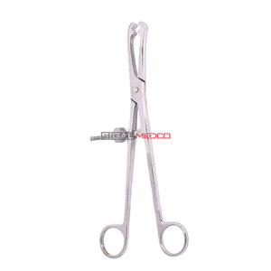 Pinzas para Sujetar Huesos de 6 Pulgadas con Trinquete, Instrumento Médico Quirúrgico Ortopédico Estéril para Fijación de Huesos con Hilo, Agarre de Precisión - Product Image 1