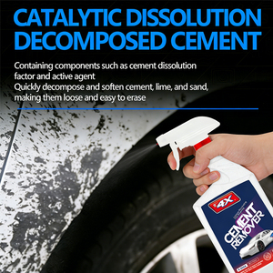Décapant de ciment 4X, dissolvant de béton, nettoyant acide corrosif pour mortier, agent pénétrant en spray pour l'élimination de la saleté de construction - Product Image 3