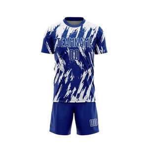 Ensemble complet de maillots de football personnalisés, design américain, haute qualité, respirant, 100% polyester, OEM - Product Image 1
