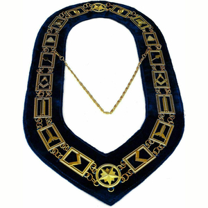 Tablier de Maître Maçon Personnalisé le Plus Vendu, Collier Maçonnique de Haute Qualité, Service OEM ODM, Collier de Maître Maçon - Product Image 3