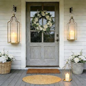 Lanterne en fer vintage, porte-bougie suspendu, lumière décorative pour l'intérieur, l'extérieur, la maison, le jardin, la terrasse, le restaurant, les mariages, les fêtes - Product Image 6