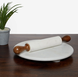 Rodillo de Mármol Simple para Amasar y Estirar Masa, el Mejor Rodillo de Diseño para Galletas y Repostería - Product Image 6
