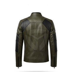 Classic Leather Jacket With Soft Lining Zipper Closure Winter Jacket For Streetwear Outdoor And Export Business - Product Image 2