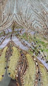 Tissu en filet doux et léger pour lehenga, robe, dupatta, sari, chemisier et travaux manuels DIY - Product Image 4