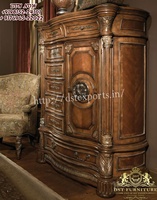Lit à baldaquin traditionnel en cerisier foncé, en bois de teck moderne, taille double, hauteur réglable, avec rangement et 4 tiroirs, ensemble de chambre pliable