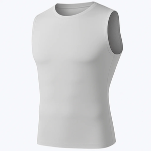 พร้อมส่ง เสื้อกล้ามออกกำลังกายผู้ชาย ไซส์ใหญ่ ระบายอากาศได้ดี ผ้าฝ้าย 95% สแปนเด็กซ์ 5% ดีไซน์สวย - Product Image 3