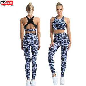 Conjunto Deportivo de Alta Calidad para Mujer, Bra Deportivo y Leggings, Cómodo y Elástico, para Yoga, Fitness, Running y Entrenamiento - Product Image 1