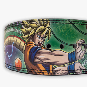 เข็มขัดยกน้ำหนักหนังแท้คุณภาพสูง หัวเข็มขัดแบบคันโยก ปรับได้ สำหรับเพาเวอร์ลิฟติ้ง - Product Image 1