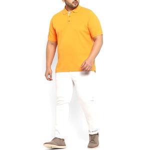 Polo homme uni à manches courtes pour l'été, polo à boutons à carreaux tendance, polo décontracté pour le golf - Product Image 3