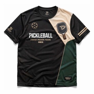 เสื้อเจอร์ซีย์พิคเคิลบอลแบบสั่งทำพิเศษ พร้อมป้ายเชนีลและลายสกรีน ผลิตจากโพลีเอสเตอร์ซับเหงื่อ ทรงแอธเลติก - Product Image 2