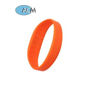 Pulsera de Identificación RFID <span class=keywords><strong>ACM</strong></span> ID IC, Control de Acceso, Silicona, Correa de Muñeca RFID para Gimnasio, Cómoda, 13.56mhz 125khz - Product Image 2