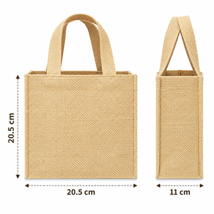 Jute Promotional Shopping Tote <b>Bag</b> for Business Giveaways Promotional Events Custom Branding Wholesale OEM ODM Manufacturer - Product Image 6