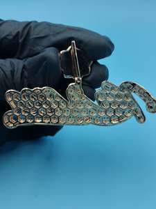 Colgante de Letra Personalizado de Lujo Estilo Hip Hop con Moissanita, Plata 925, Totalmente Cubierto de Piedras, Colgante con Inicial Personalizada, Regalos - Product Image 5