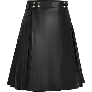 Kilts écossais utilitaires pour hommes, jupes plissées gothiques vintage, kilts traditionnels en cuir à taille haute - Product Image 2
