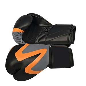 Gants de boxe professionnels en cuir pour l'entraînement, les frappes lourdes, la musculation, nouveau design - Product Image 5
