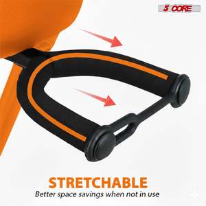 Taburete para Guitarra 5Core, Silla Acolchada de 3.15 Pulgadas con Respaldo, Asiento Musical Plegable con Reposapiés Integrado, Soporte para Guitarra - Product Image 4