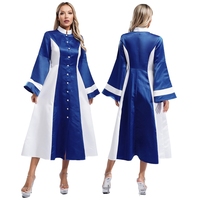 Robes de danse pour femmes en gros, robes élégantes pour chœur d'église, costumes de cosplay d'Halloween, vêtements de scène