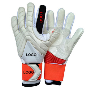 Guantes de Portero Profesionales Ligeros de Cuero Duradero, Diseño de Logotipo Personalizado, Alta Calidad - Product Image 3
