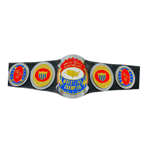 Ceinture de champion de lutte poids lourd des États-Unis, ceinture de titre de lutte personnalisée de haute qualité, objet de collection exclusif pour les amateurs de sport - Product Image 5