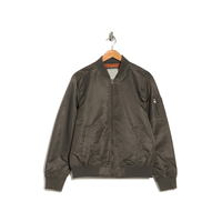 Veste bomber matelassée pour homme, de haute qualité, personnalisée, style hip-hop, en toile imperméable, respirante, réversible, épaisse, à capuche, vente en gros
