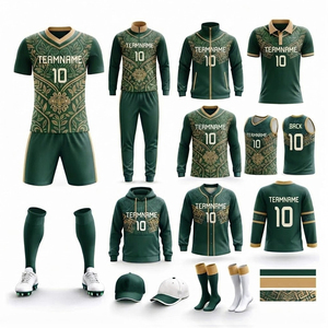 Derniers modèles de maillots de football pour jeunes, ensemble respirant, couleur personnalisée, kit d'entraînement de football, nouveau modèle, uniforme de football en gros - Product Image 1